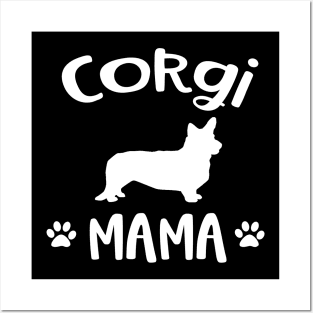 Corgi Mama Corgi Lover Posters and Art